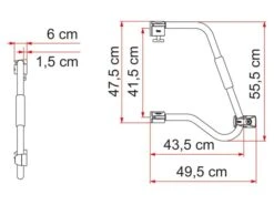 Fiamma Security 46 Pro Poignée De Sécurité -Magasin Obelink 172817 172817 images other fiammasecurity46pro2 2 ecommerce