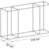Fiamma Cargo Back Armature -Magasin Obelink 198148 198148 images other fiammacargobackframe d 1 ecommerce