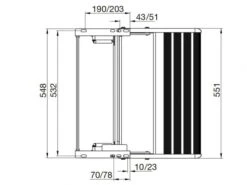 Thule Omni-Step Manual 550 Marche-pied