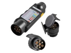 ProPlus Testeur 7 Broches Avec 2 Adaptateurs