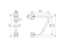 Thule Security Handrail Poignée De Portière -Magasin Obelink 339896 339896 images other thule security handrail deurhendel ecommerce
