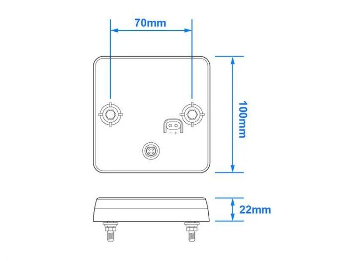 ProPlus feu arrière LED ProPlus Feu Arrière LED -Magasin Obelink 392208 392208 images other pro plus 4functies led achterlicht3 ecommerce