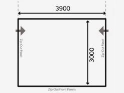 Dometic Grande Air Pro 390 M Auvent -Magasin Obelink 579993 579993 images other kampa dometic plattegrond grande 390 m 2021 ecommerce