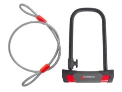 DoubleLock U-Lock Antivol U Avec Câble