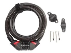 DoubleLock Coil Cable Combo Câble Antivol