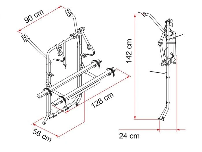 Fiamma Carry Bike VW T6 porte-vélos Fiamma Carry Bike VW T6 Porte-vélos -Magasin Obelink fiamma carry bike vw t5 1 ecommerce 3d1b