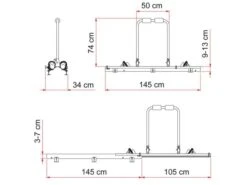Fiamma Garage Slide Pro Bike Porte-vélos -Magasin Obelink fiamma garage slide pro bike 4 ecommerce f4b2