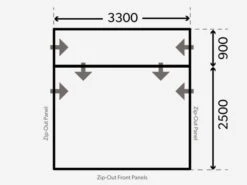 Dometic Rally Air Pro 330 Drive-Away Auvent Camping-car -Magasin Obelink kampa dometic plattegrond rally 330 drive away 2021 ecommerce c6a6
