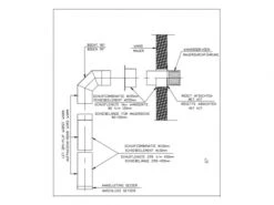 Ttulpe B14 Set D'évacuation Pour Traversée Murale -Magasin Obelink wanddoorvoer geiser b14 2 ecommerce dd18